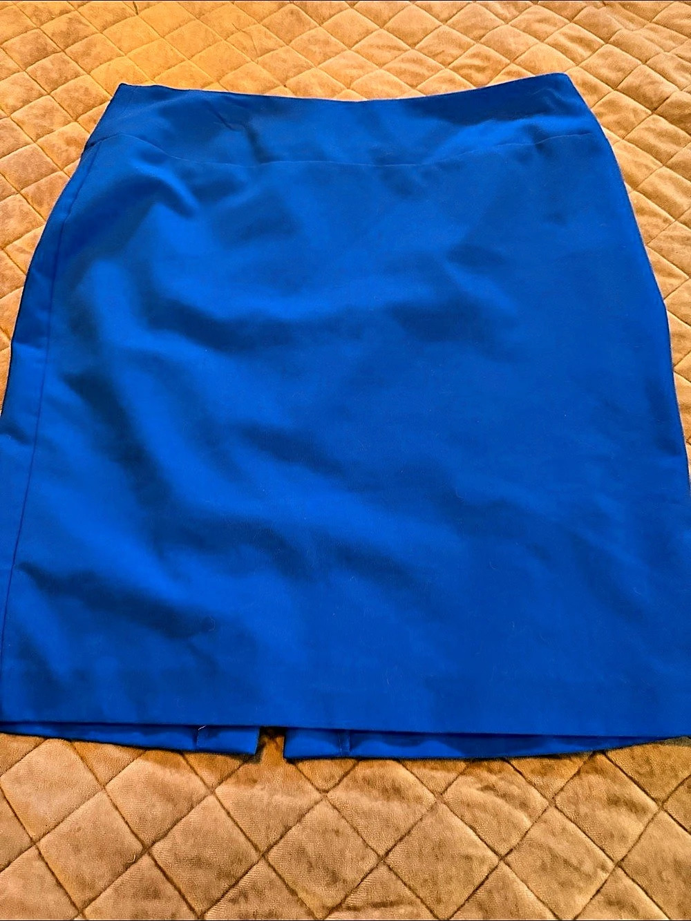Alfani Blue Pencil Skirt Size 12